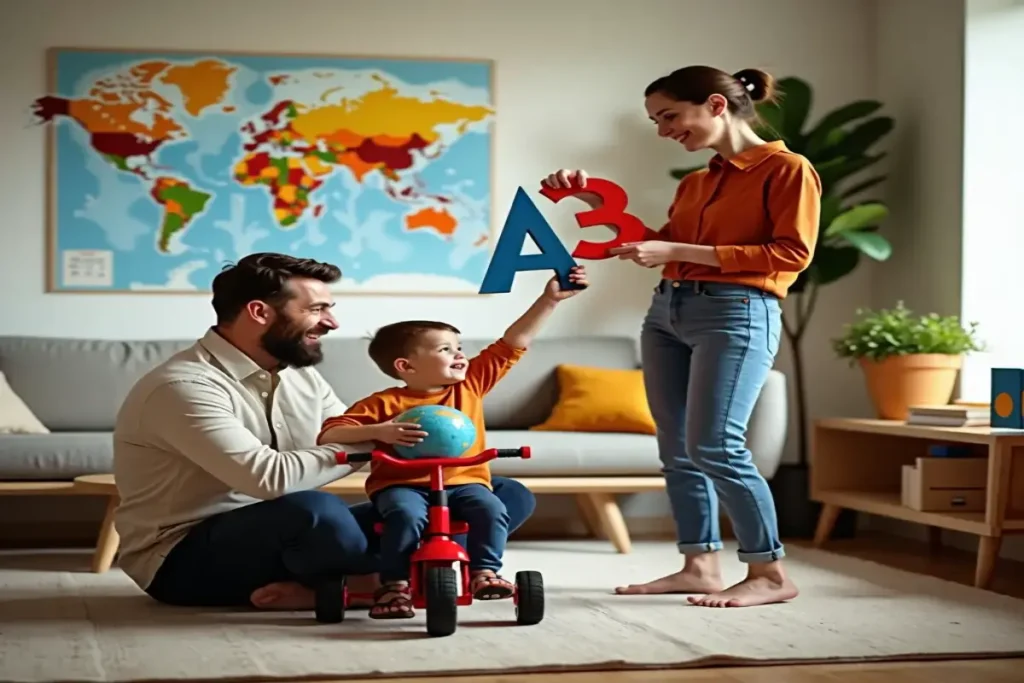 Family collaborating with the 3A's Framework to build Emotional Intelligence (EI) and communication skills to help prevent burnout